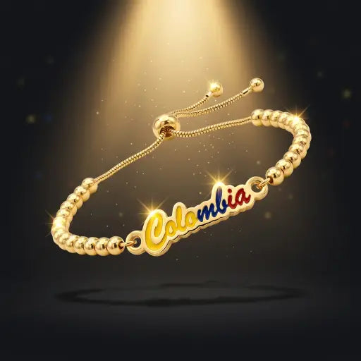 PULSERA AMULETO TRICOLOR