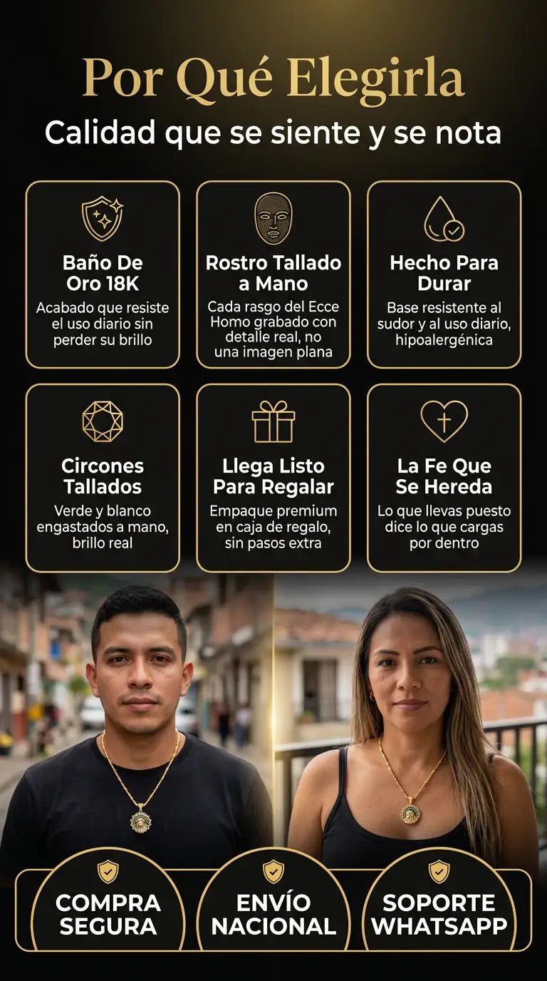 Beneficios por qué elegirla - Sagrado Rostro de Cristo